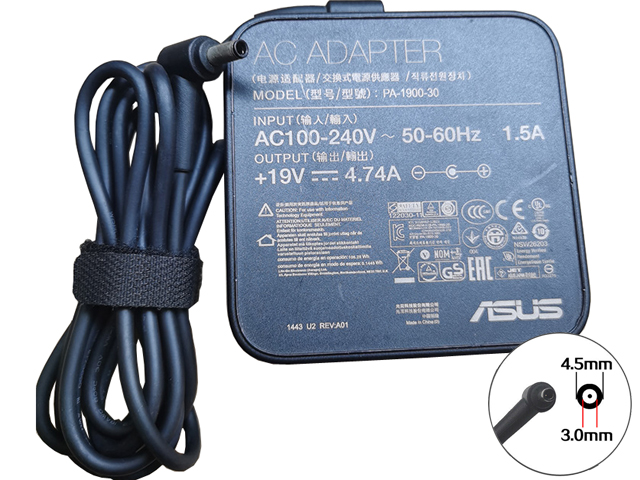 ASUS VivoBook 14X X1403ZA Power Supply AC Adapter Charger