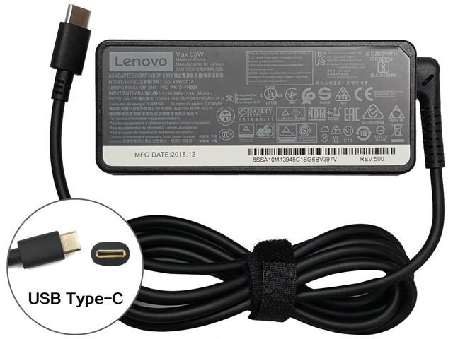 Lenovo Thinkbook 13s G2 ARE Power Supply AC Adapter Charger