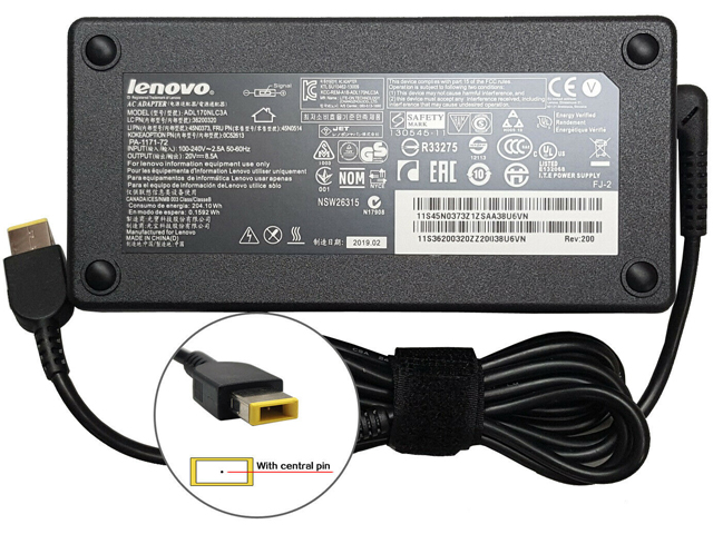 Lenovo ADL170NDC2A Power Supply AC Adapter Charger