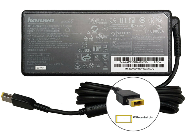 Lenovo ThinkPad S5 2nd Gen Type 20JA Power Supply AC Adapter Charger