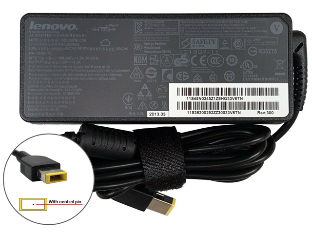 Lenovo IdeaPad 720S-15IKB Power Supply AC Adapter Charger