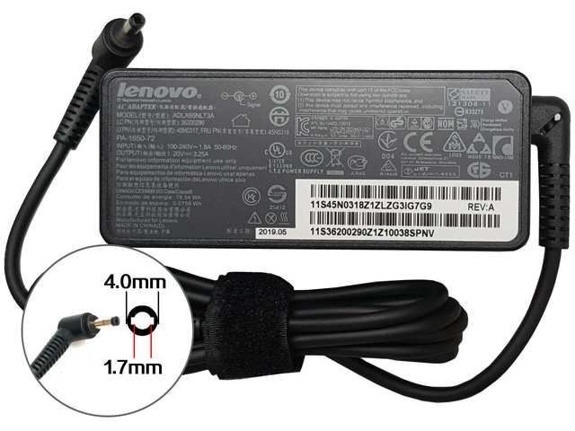 Lenovo IdeaPad 530S-14ARR Power Supply AC Adapter Charger